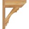 Ekena Millwork Olympic Slat Rough Sawn Outlooker, Western Red Cedar, 8"W x 20"D x 24"H OUT08X20X24OLY06RWR - alternate 4